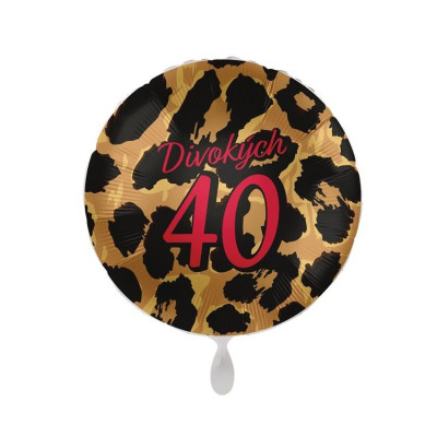 Albi Balónek fóliový 43 cm - Divokých 40