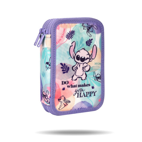 CoolPack Penál Jumper dvoupatrový Stitch Pastel ~ 1