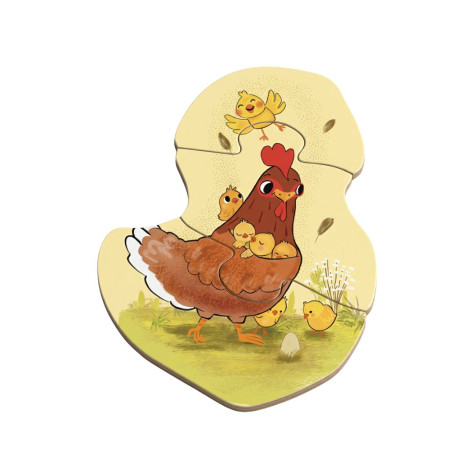 EDUkid První puzzle Farma 6v1 ~ 3