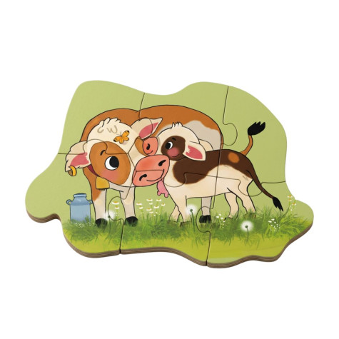 EDUkid První puzzle Farma 6v1 ~ 7