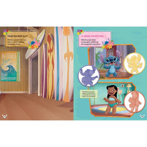 Jiri Models Samolepková knížka Lilo & Stitch ~ 2