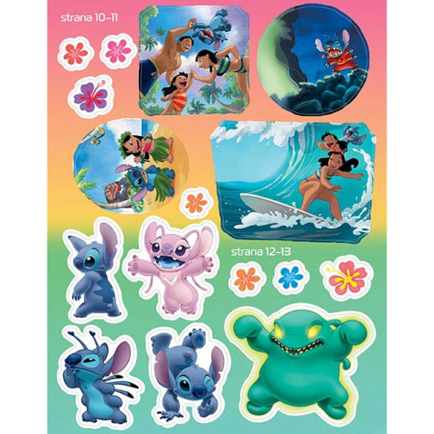 Jiri Models Samolepková knížka Lilo & Stitch ~ 3