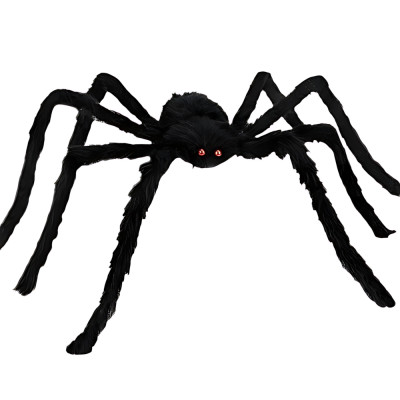 Gigantický pavouk černý dekorace 90 cm Malatec 21832