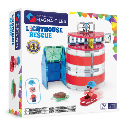 Magna-Tiles Lighthouse Rescue 26 dílů ~ 1