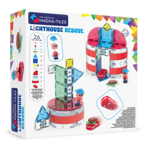 Magna-Tiles Lighthouse Rescue 26 dílů ~ 5
