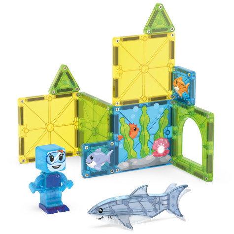 Magna-Tiles Shark Dive 13 dílů ~ 2