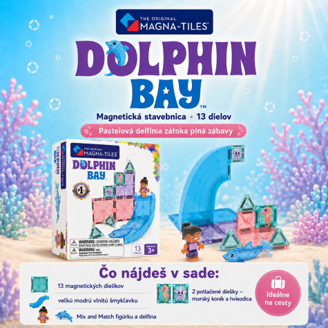 Magna-Tiles Dolphin Bay 13 dílů ~ 5