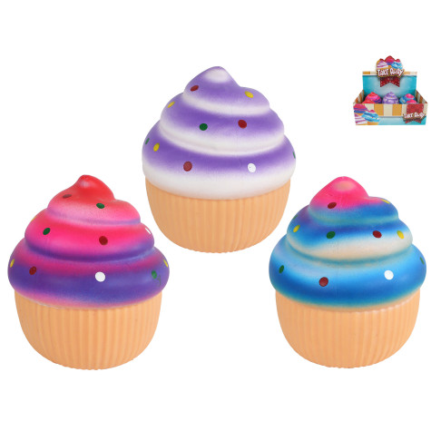 Strečový měkký Cupcake barevný 13 cm Toys&Trends ~ 2