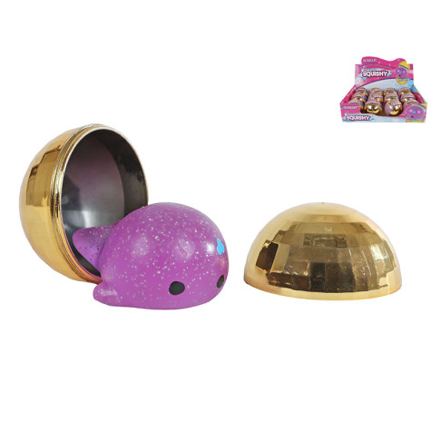 Koule zlatá s překvapením 6,5cm Glamour ~ 2