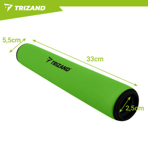 Pěnový plovák na pádlo zelený 33 cm Trizand 27777 ~ 7