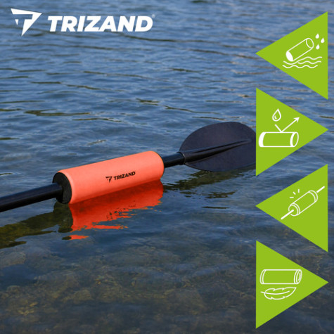Pěnový plovák na pádlo oranžový 30 cm Trizand 27772 ~ 2