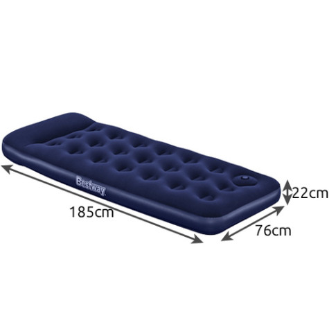 Bestway 67223 Nafukovací matrace Jr.Twin 185x76x22cm se zabudovanou nožní pumpou ~ 9