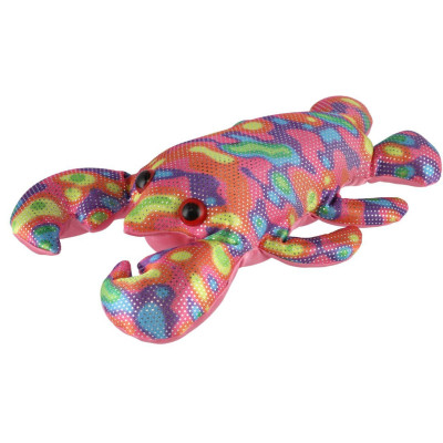 Teddies Rak plněný pískem 800 g mačkací antistresový 21cm