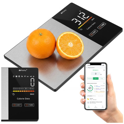 Kuchyňská váha s LED displejem a bluetooth Ruhhy 24632