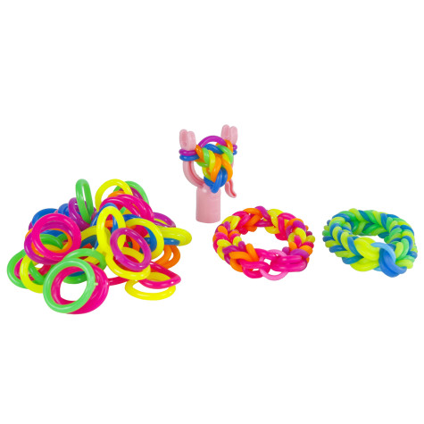 Sada pro pletení náramků z mega gumiček 72ks Toys&Trends ~ 3