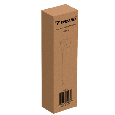 Nastavitelné 4dílné pádlo 229 cm černé Trizand 25261 ~ 11