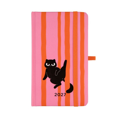 Albi Kapesní diář 2027 - Černá kočka