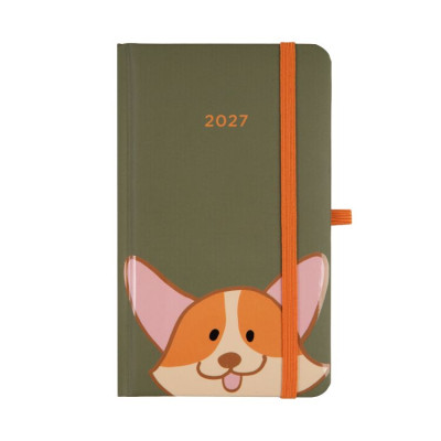 Albi Kapesní diář 2027 - Corgi