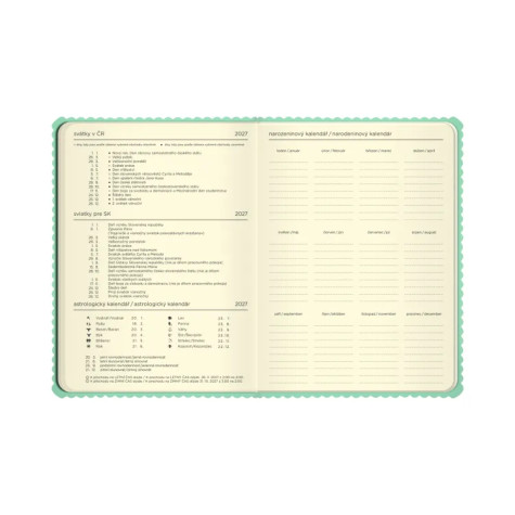 Albi Soft Touch diář A5 - Začni tam, kde jsi 2027 ~ 6