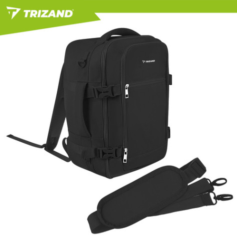 Turistický batoh 40x25x20cm černý Trizand ~ 3