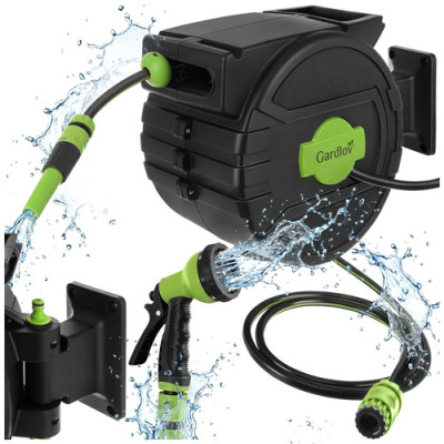 Zahradní hadice 20m s automatickým navijákem Gardlov 27505
