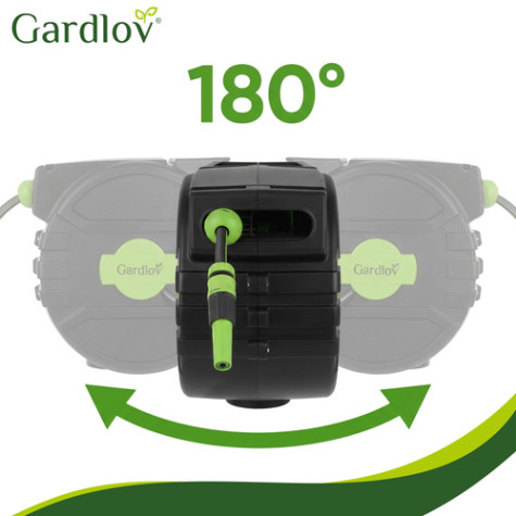 Zahradní hadice 20m s automatickým navijákem Gardlov 27505 ~ 8