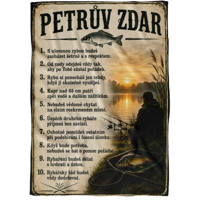 Deka 200 x 140 cm - Petrův zdar
