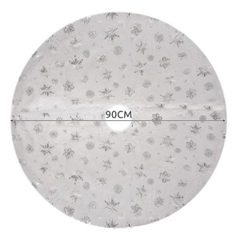 Podložka pod vánoční stromeček 90 cm s potiskem Ruhhy 22222 ~ 7