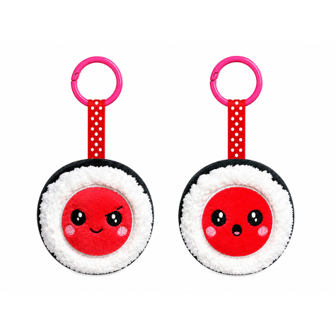 Kawaii Sushi plyšový přívěsek na klíče 8 cm ~ 1