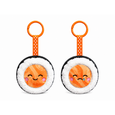 Kawaii Sushi plyšový přívěsek na klíče 8 cm