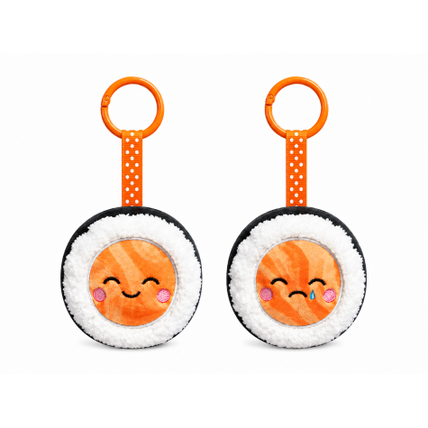 Kawaii Sushi plyšový přívěsek na klíče 8 cm ~ 2