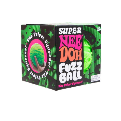 Schylling NeeDoh Mačkací maxi míček Fuzz Ball ~ 4