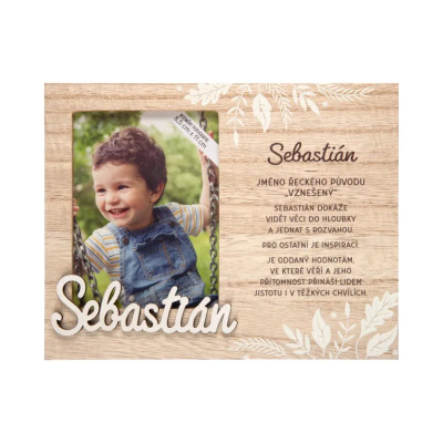 Albi Fotorámeček se jménem - Sebastián