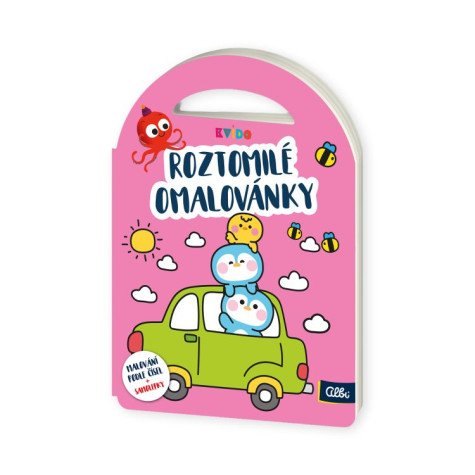 Albi Kvído - Roztomilé omalovánky: Tučňáci ~ 1