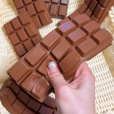 Chocolate squishy antistresová  mačkací čokoláda 16 cm ~ 2