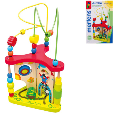 Bino Edukační labyrint velký dřevěný 37cm
