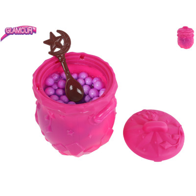 Magický hrnec 11cm se slizem a doplňky Glamour