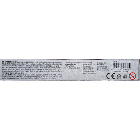 2-Play Traffic Záchranářská auta 8cm 3ks kov na zpětný chod ~ 5