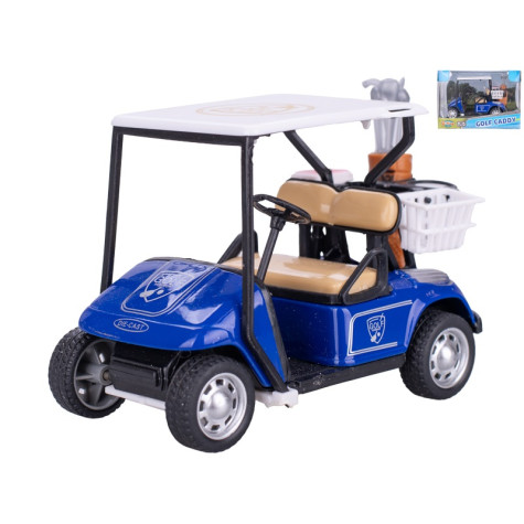 2-Play Traffic Golfový vozík 10cm kov zpětný chod ~ 2