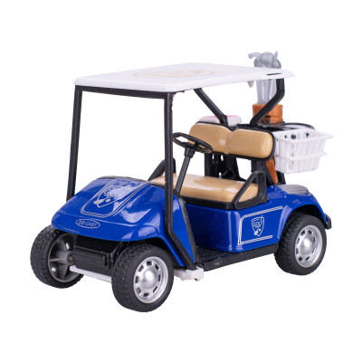 2-Play Traffic Golfový vozík 10cm kov zpětný chod