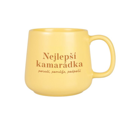 Albi Pastelový hrnek 400 ml - Nejlepší kamarádka