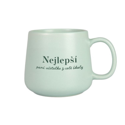 Albi Pastelový hrnek 400 ml - Nejlepší paní učitelka