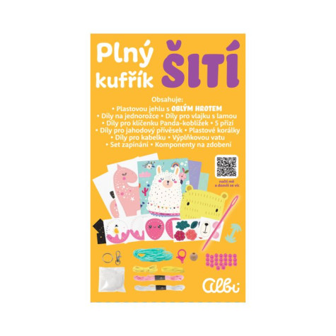 Albi Plný kufřík - Šití ~ 4