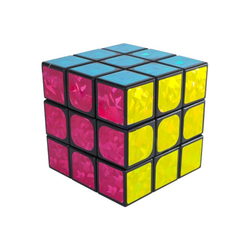 Brain Games Puzzle cube Hlavolam kostka 10cm hologram barevná ~ 1