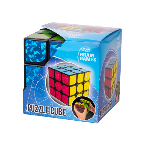 Brain Games Puzzle cube Hlavolam kostka 10cm hologram barevná ~ 2