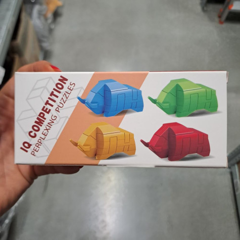 Hlavolam 3D puzzle zvířátka Býk ~ 2