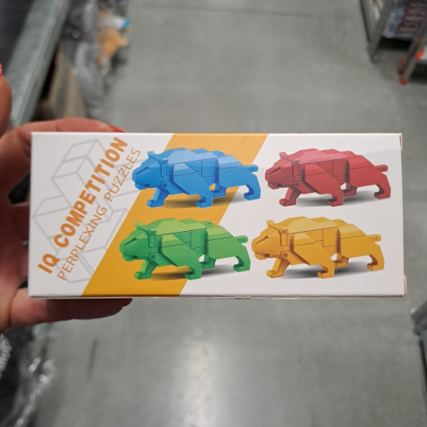 Hlavolam 3D puzzle zvířátka Tygr ~ 2