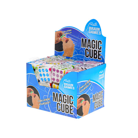 Brain Games Magic cube Hlavolam kostka 3,5cm s puntíky ~ 3