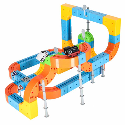 Dige Magnetická stavebnice Dráha orbit 140 ks ~ 4