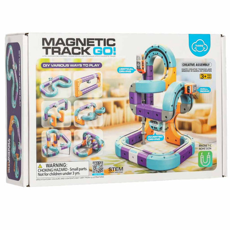Magnetická stavebnice Dráha track go 54 ks ~ 8
